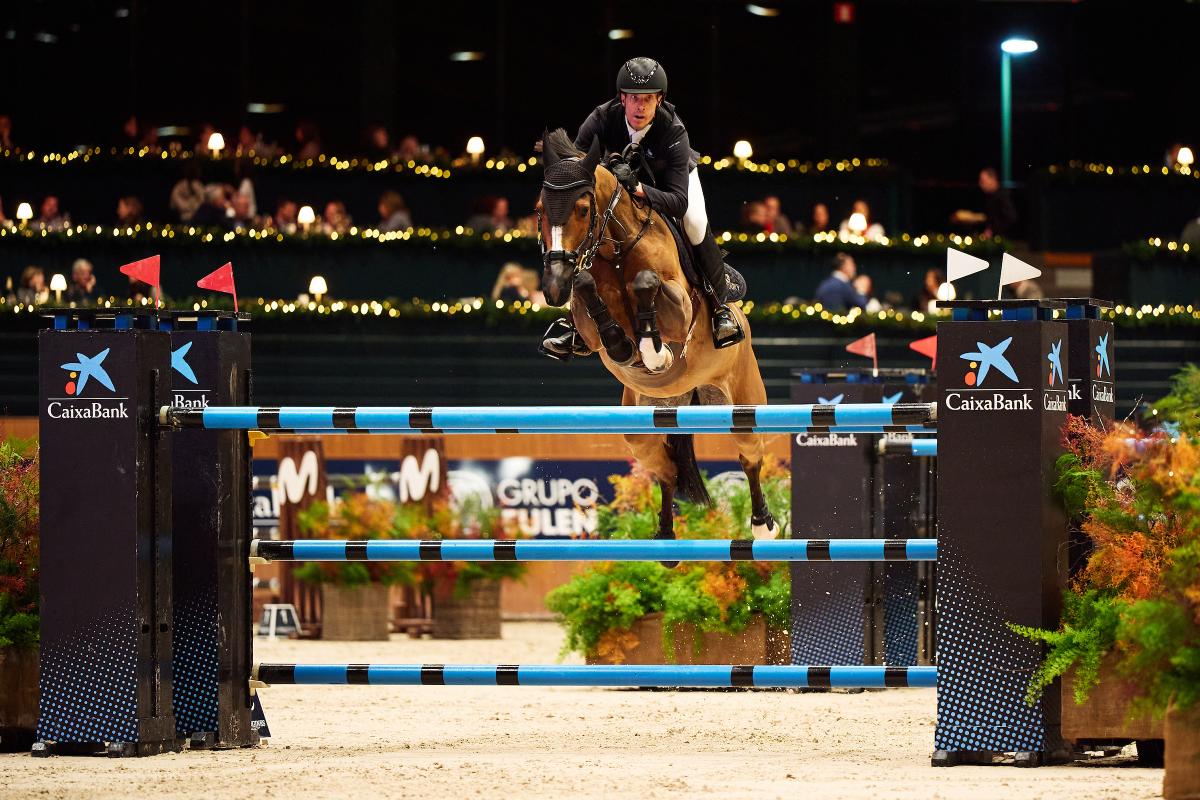 Henrik von Eckermann och glamour Girl från klassen. Pressfoto: Oxer Sport