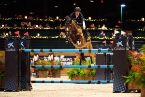 Henrik von Eckermann och glamour Girl från klassen. Pressfoto: Oxer Sport