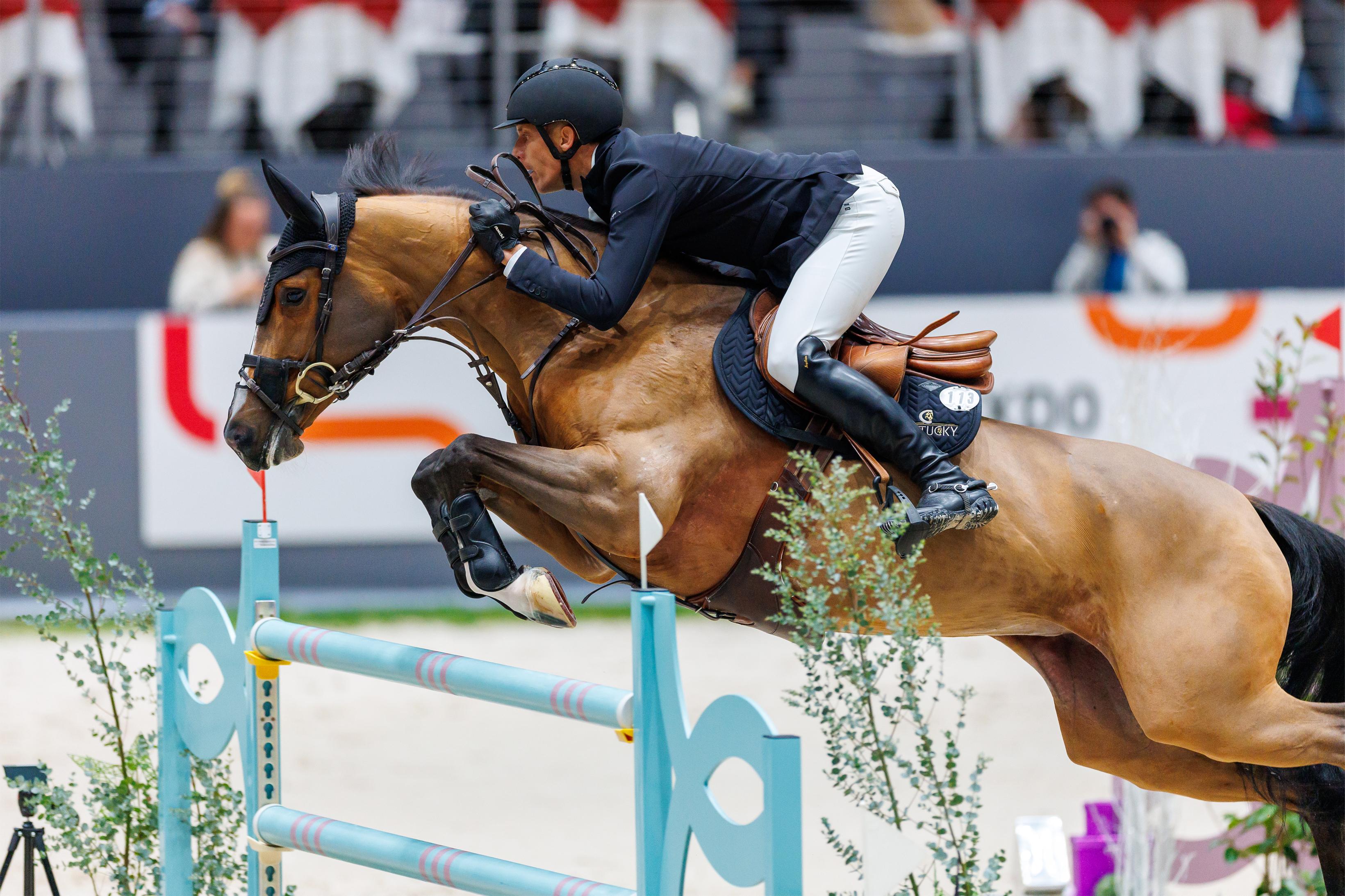 Henrik von Eckermann och Glamour Girl. Arkivfoto: Tomas Holcbecher