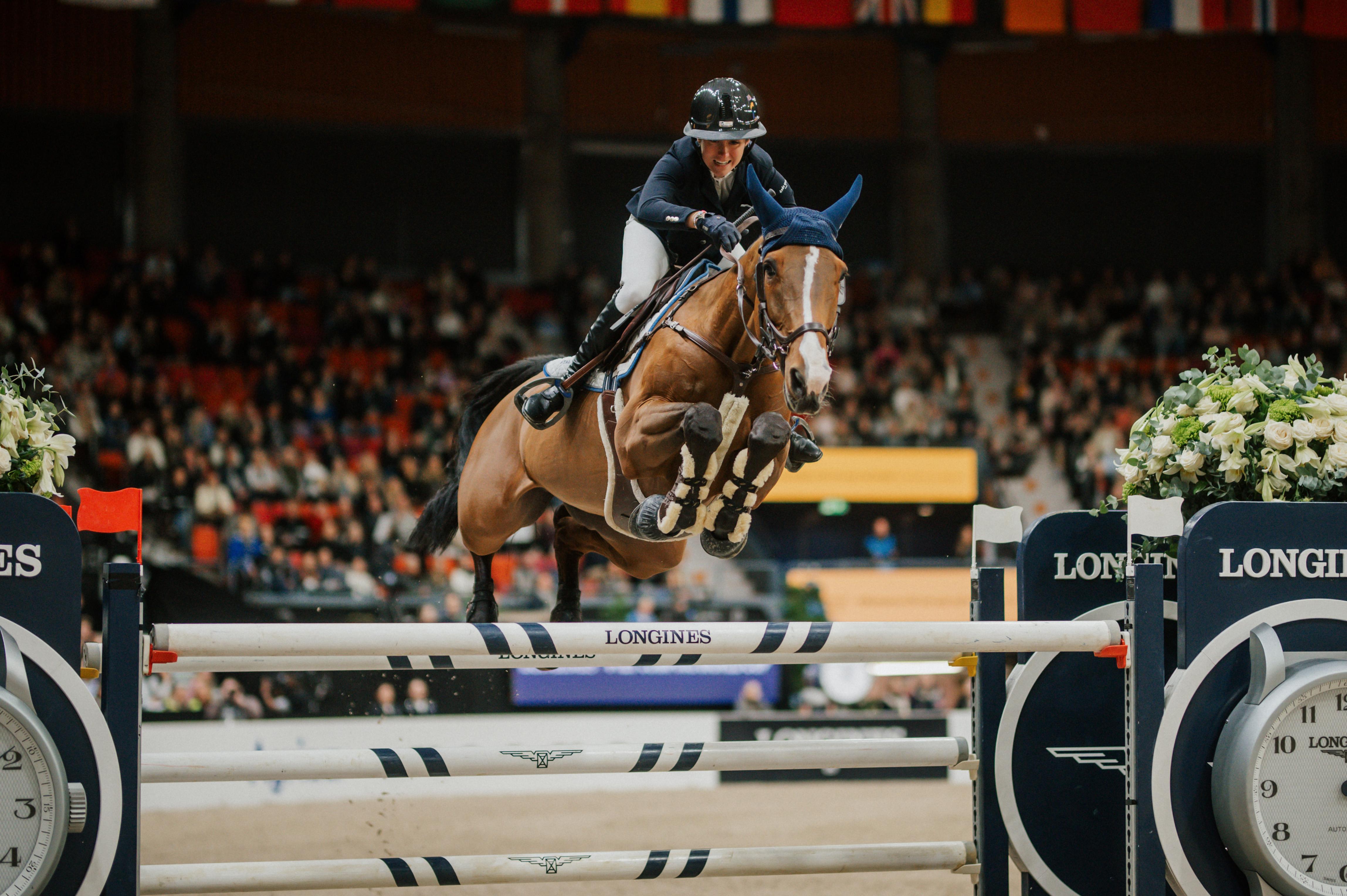 Oda Charlotte Lyngvaer och Carabella vd Neyen Z. Arkivfoto: Ida Lindemann