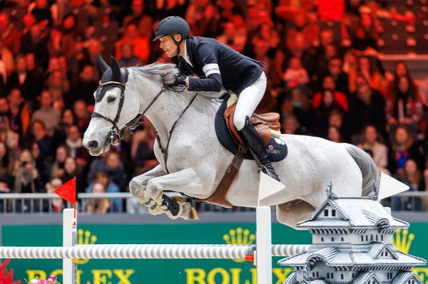 Henrik von Eckermann och Toveks Azaria Dinero i Geneve 2024. Foto: Tomas Holcbecher