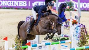 Max Kühner med EIC Cooley Jump the Q. Arkivfoto: Tomas Holcbecher