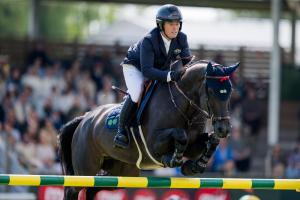 Cian O´Connor och Canbella Blue PS i Falsterbo 2025. Foto: Petter Arvidson/ Bildbyrån