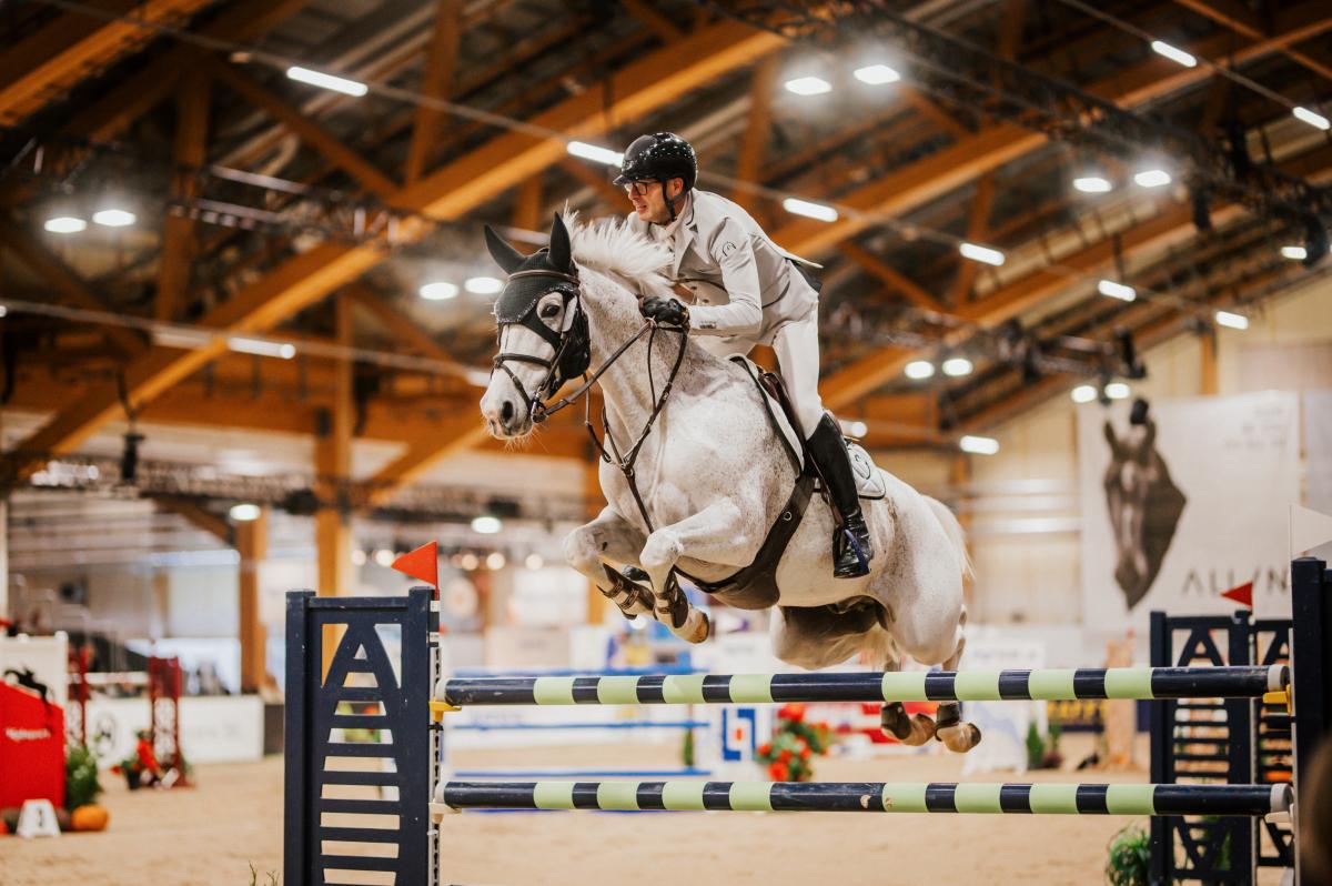 Marcus Westergren och Airco de L Esprit Z. Foto: Ida Lindemann