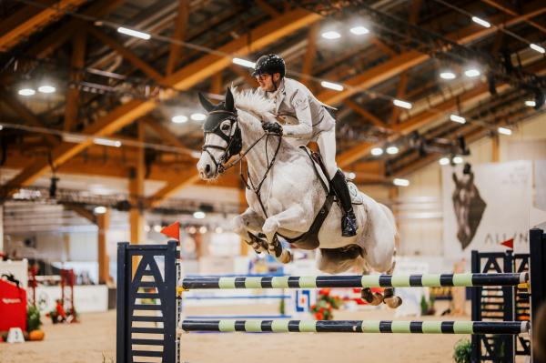 Marcus Westergren och Airco de L Esprit Z. Foto: Ida Lindemann