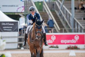 Caroline och Lord Djando i Falsterbo 2025. Foto: Jennie Börs