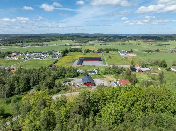 Modern hästgård för professionell verksamhet