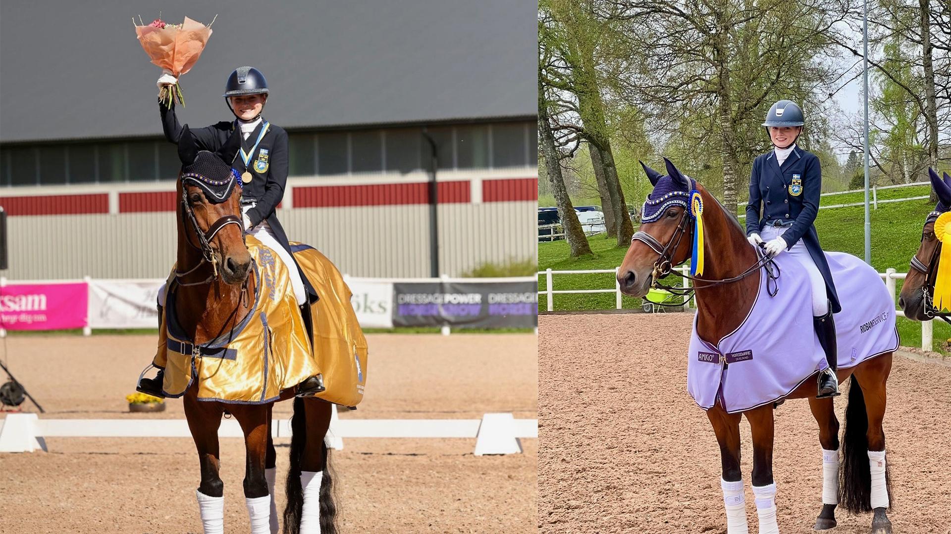 Mary-Sophie Haid Bondergaard och Adora Nightingale har vunnit flera stora priser. Foto: Privat