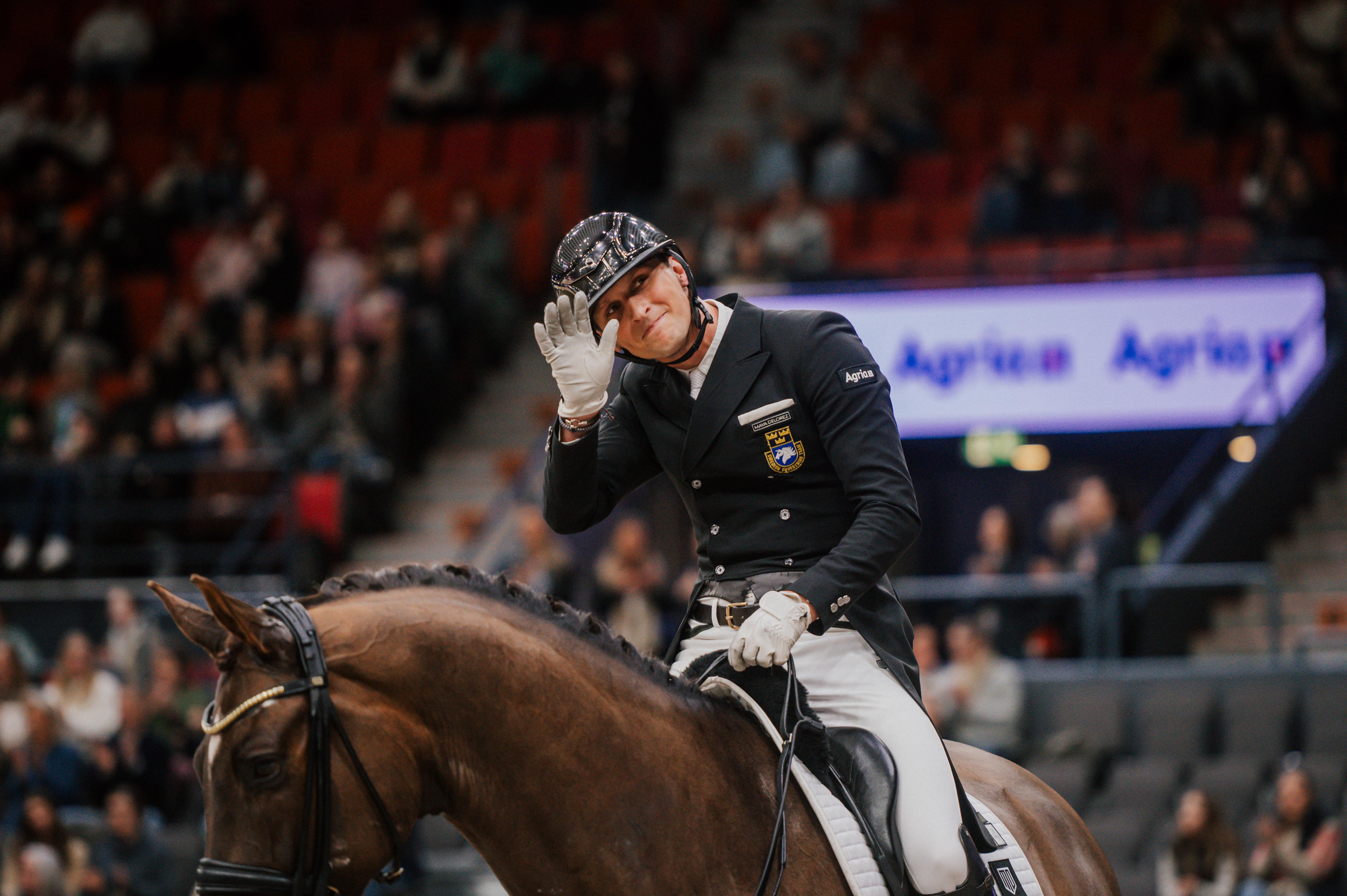 Carl Hedin och Van der Veen från GHS 2025. Foto: Ida Lindemann