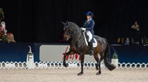 Cecilia och My Friend på Friends arena i december. Foto: Jennie Börs