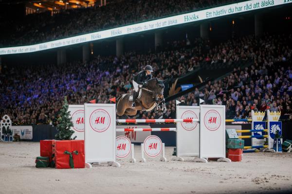 Karin och Tailormade Concha Balou under SIHS 2024. Foto: Ida Lindemann