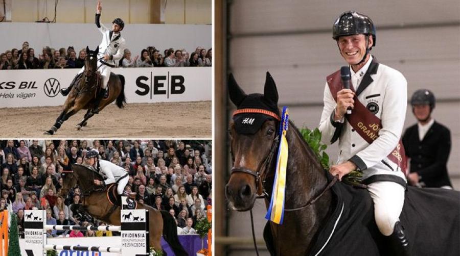 Peder vann Jönköping Grand Prix förra året. Arkivfoto: Frida Bank