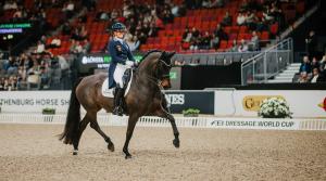 Cacilia Bergåkra med My Friend i Göteborg. Foto: Ida Lindemann