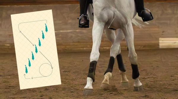 Diagonaler i tre steg – övning som sätter tajmingen på prov