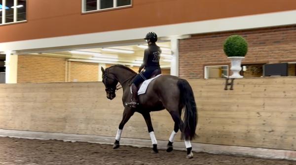 Marie Karlberg & Dalgaards Dux. Foto: Privat