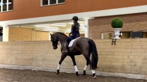 Marie Karlberg & Dalgaards Dux. Foto: Privat