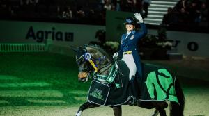Cecilia Bergåkra med My Friend blev första svenska ekipage att vinna touren i Göteborg tidigare i år. Foto: Ida Lindemann