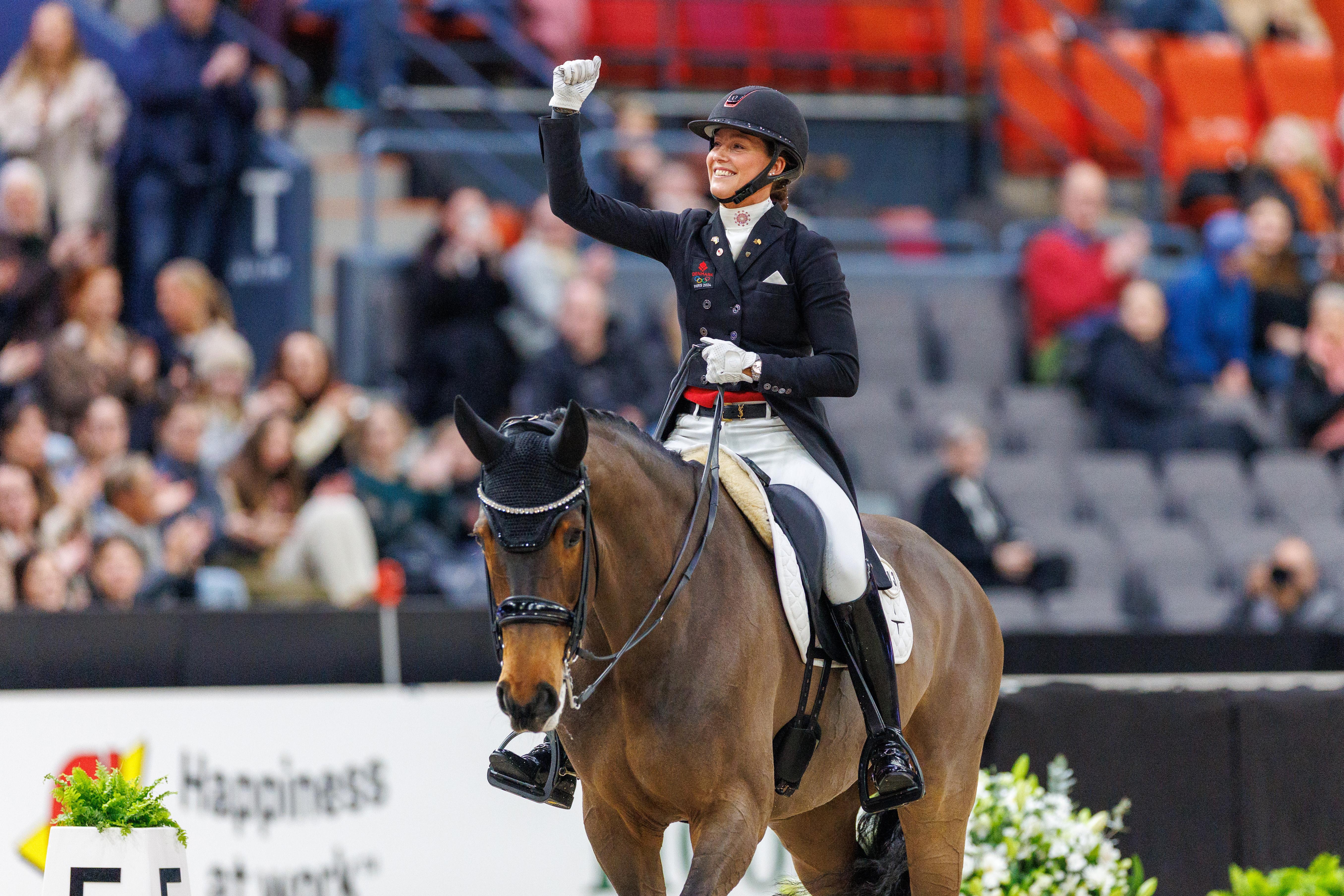 Cathrine Laudrup-Dufour och Mount St John Freestyle. Foto: Tomas Holcbecher