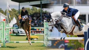 Viggo Bergstrand och Wilma Hellström. Foto: Ida Lindemann och Tomas Holcbecher