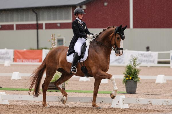 Ellen Stymne på Grevagården YR-SM. Foto: Pernilla Hägg.