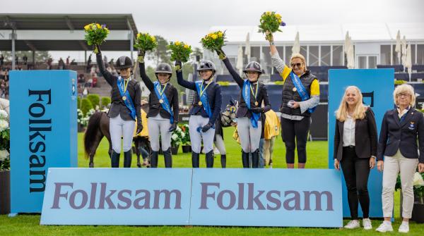Föreningen Fjärås hoppryttare tog hem guldet förra året. Foto: Louise Dahlström/L.D Photographys