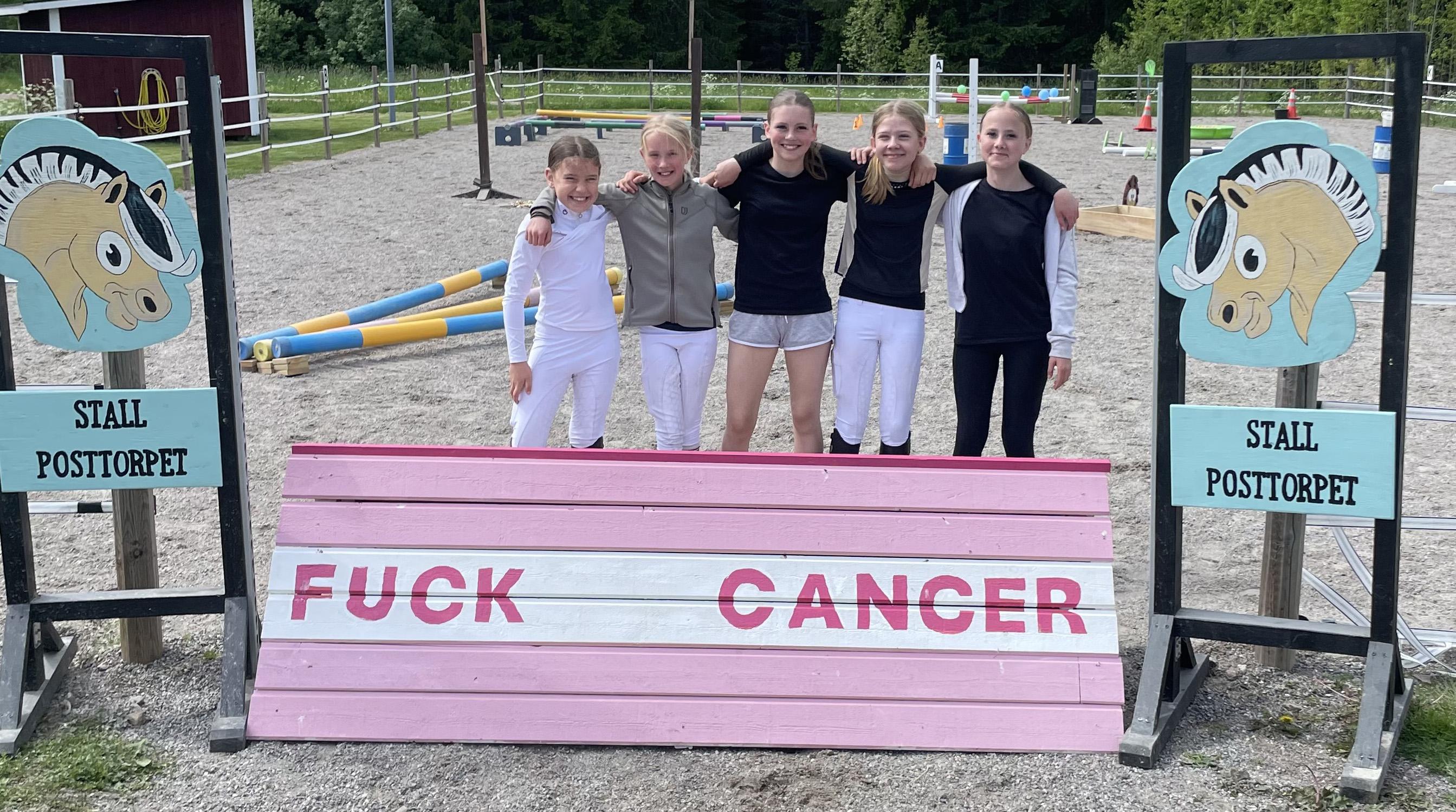 Från idé till terränghinder – stallgänget byggde gemenskap