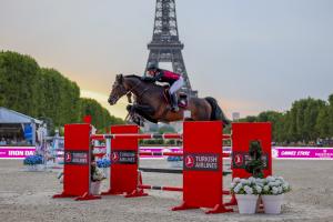 Angelica Augustsson Zanotelli med Iron Dames Calvino II de Nyze Z´. Foto: Longines Global Champions Tour / GCL