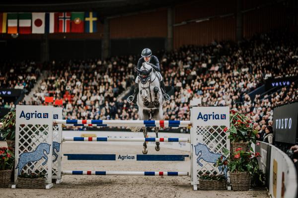 Thomas Ryan och Million's Grey. Foto: Ida Lindemann
