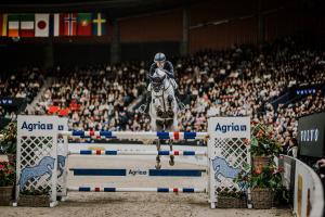 Thomas Ryan och Million's Grey. Foto: Ida Lindemann