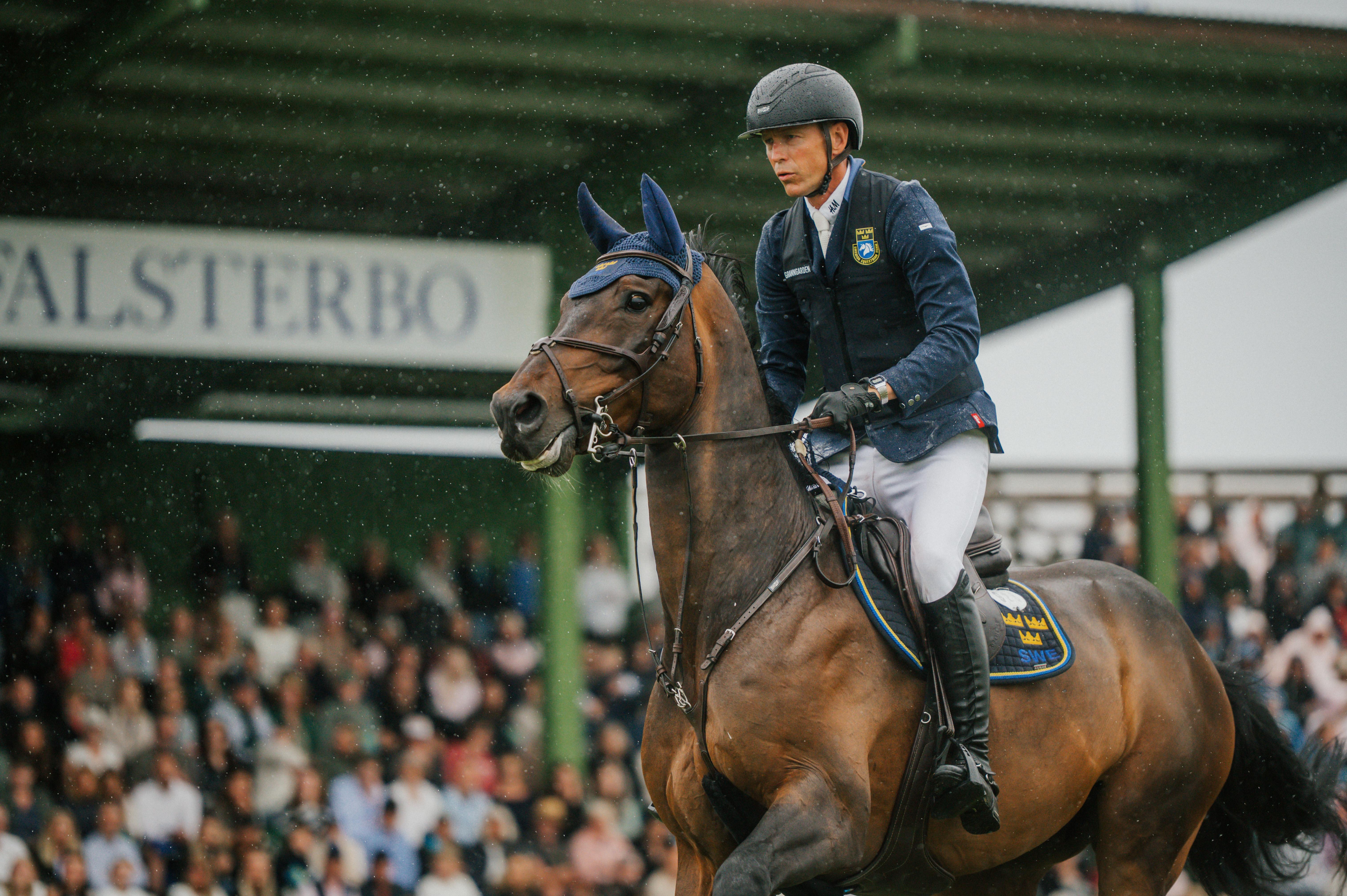 Peder Fredricson och Alcapone des Carmille under Nations Cup 2025. Arkivfoto: Ida Lindemann