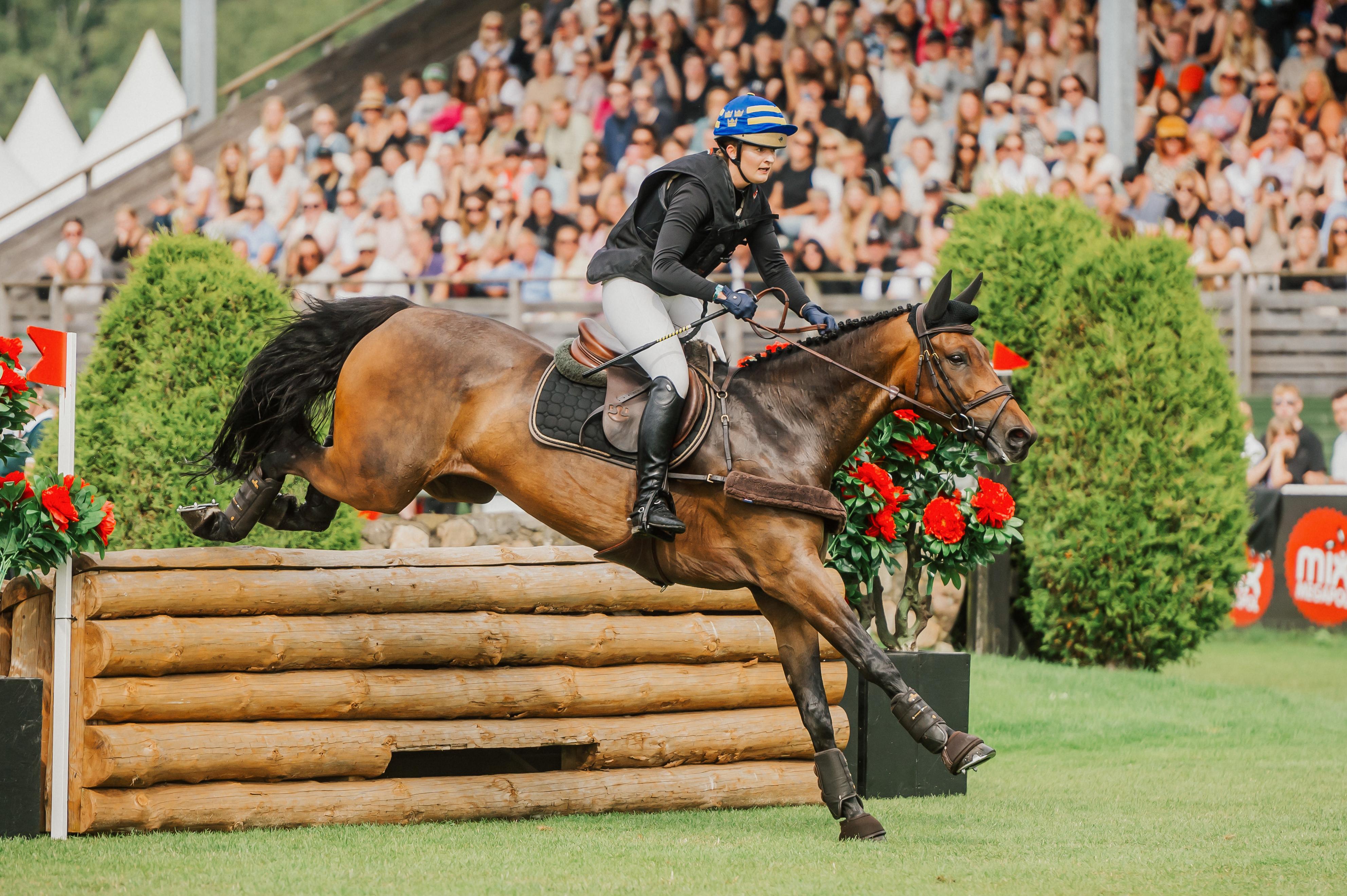 Amanda Andersson under Falsterbo Hunting 2024. Foto: Ida Lindemann