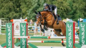 Viktor Edvinsson med Bibi Race. Arkivfoto: Ida Lindemann