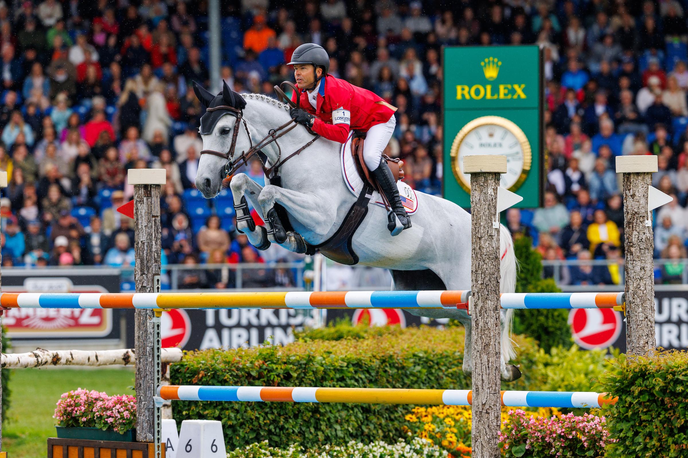 Kent Farrington med Greya. Foto: Tomas Holcbecher
