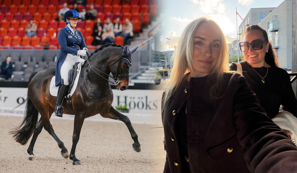 Mor och dotter Bergåkra kommenterar dressyr-VM: "Vi är supertaggade"