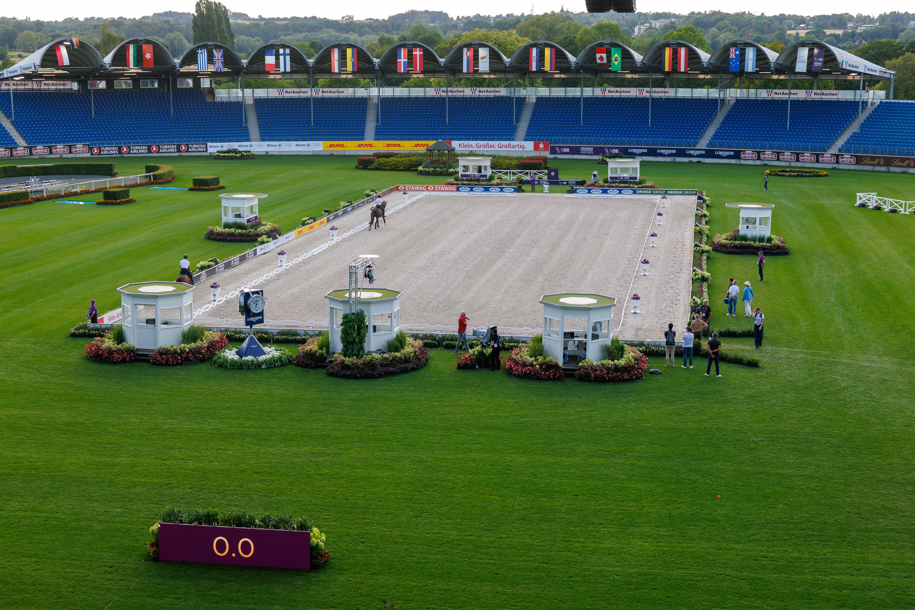 Arenan i Aachen. Foto: Tomas Holcbecher