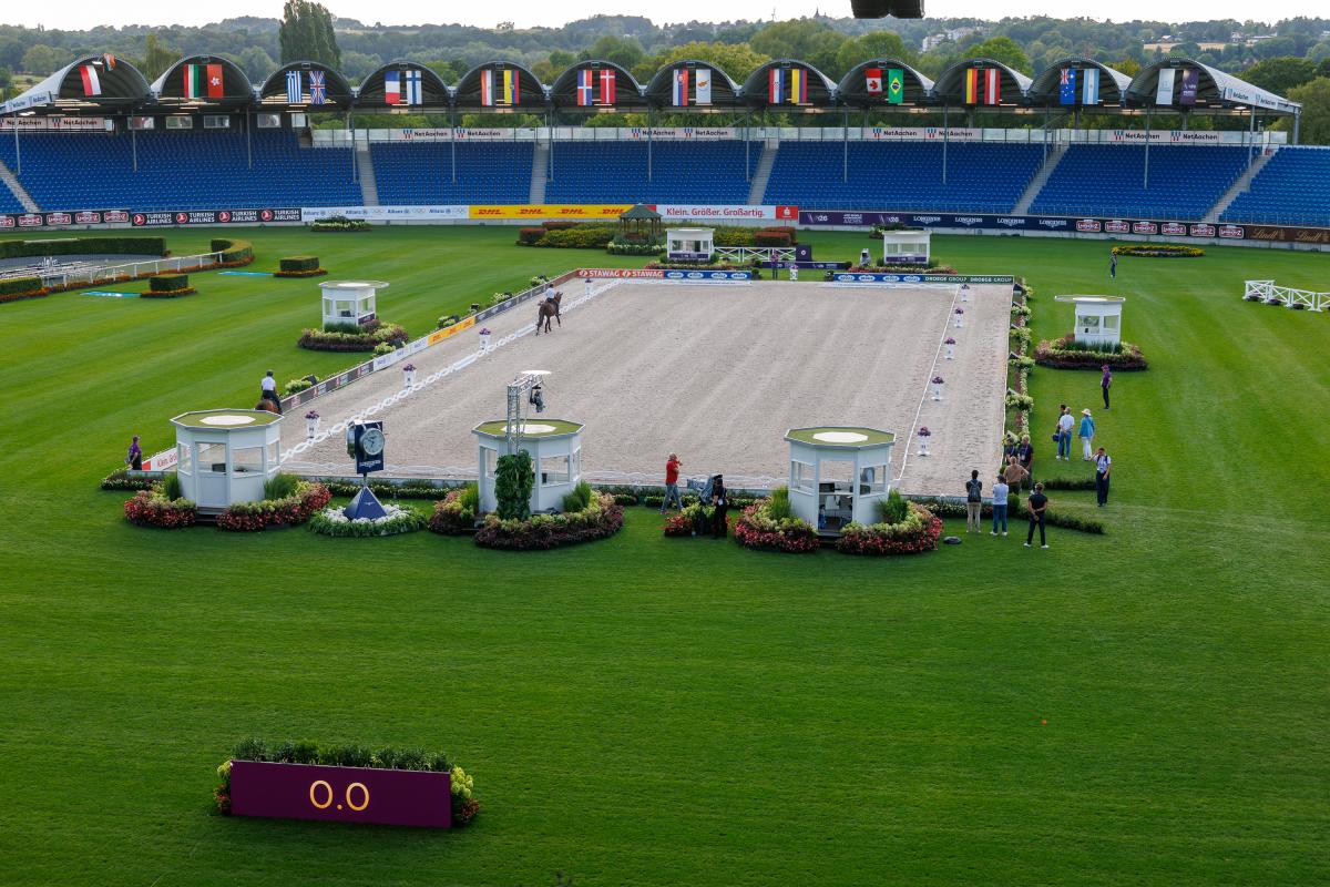 Arenan i Aachen. Foto: Tomas Holcbecher