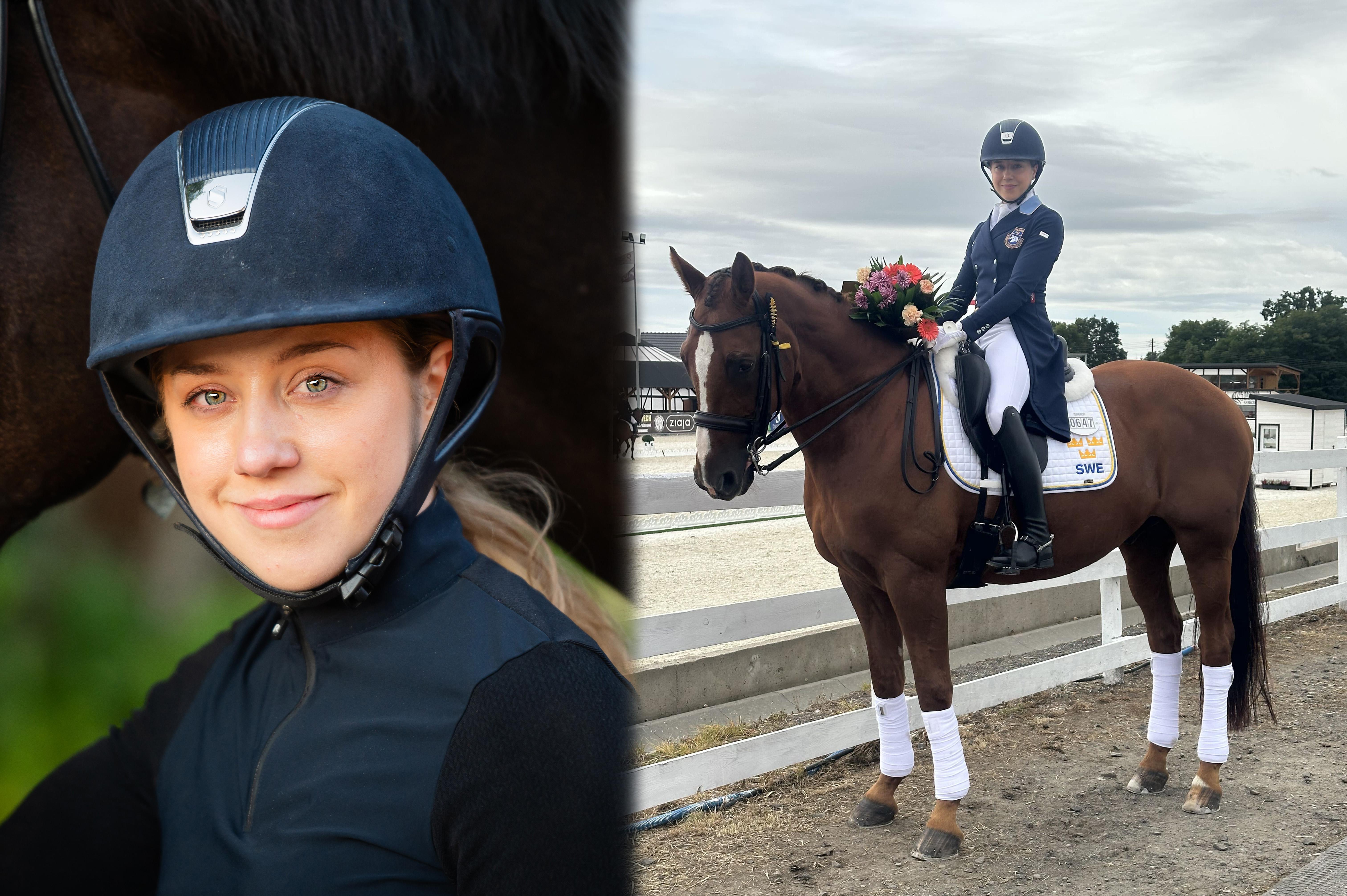 Helgens meeting i Polen resulterade i dubbla GP-vintser för Vendela Eriksdotter Rubin Foto: Ida Lindemann/Privat