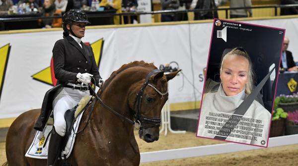 Yara Reichert med Springbank II VH vid Breeders Trophy 2021. Arkivfoto: Linnea Lindahl