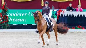 Yara Reichert med Springbank II VH i Salzburg förra året. Arkivfoto: Tomas Holcbecher