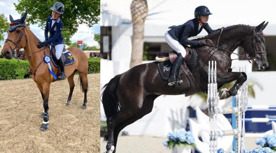 Antonia bygger ryttarkarriär i Belgien