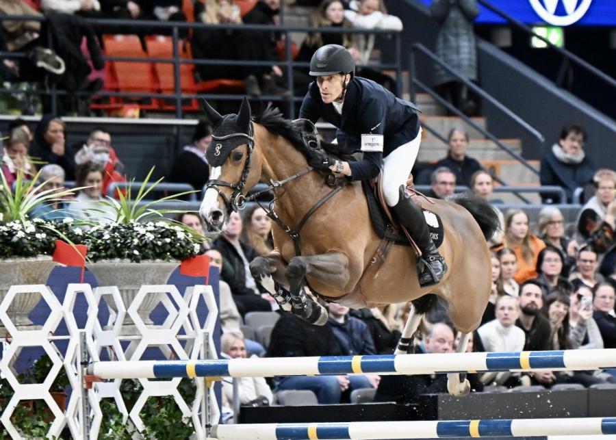 Henrik von Eckermann med Iliana.