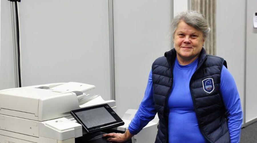 Erfarna funktionären – jobbat på GHS i över 40 år