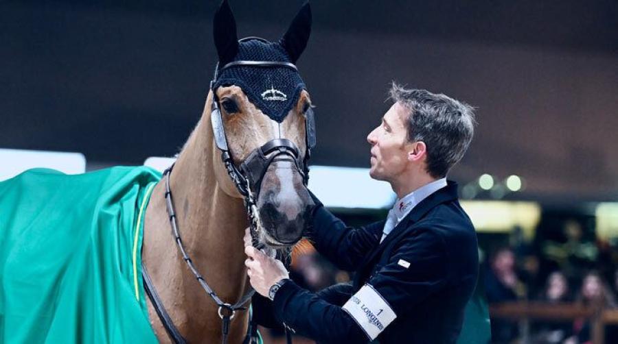 Henrik von Eckermann och King Edward. Arkivfoto: Haide Westring