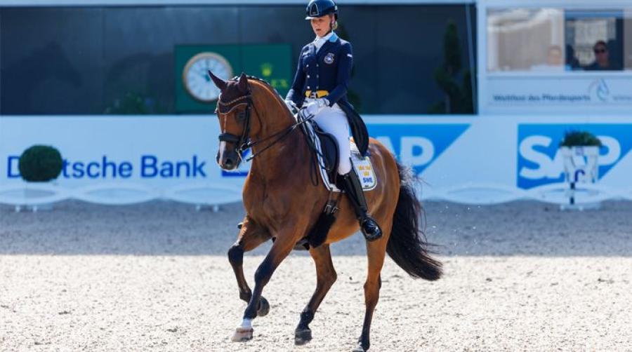 Antonia Ramel och Curiosity. Foto: Tomas Holcbecher