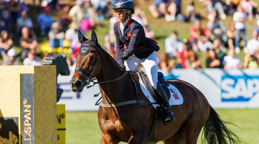Rosalind Canter och Lordships Graffalo vann årets Badminton. Arkivfoto: Tomas Holcbecher