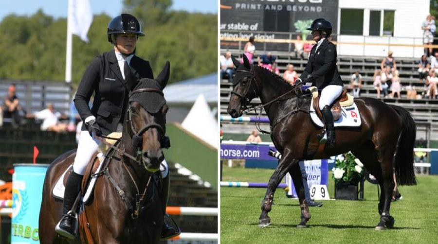 Stephanie Holmén red stoet Omonza i 7-star-touren under Falsterbo-veckan. Foto: Linnea Lindahl