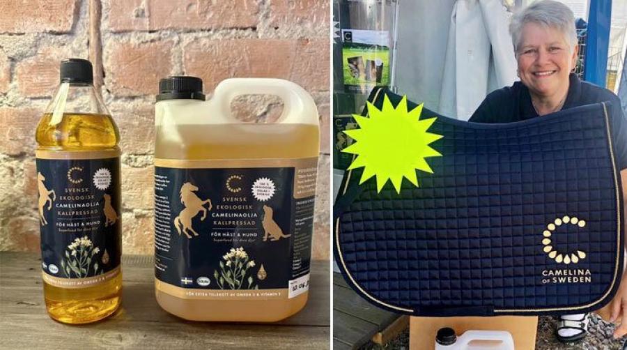 Veckans tävling: Vinn både schabrak och olja till din häst