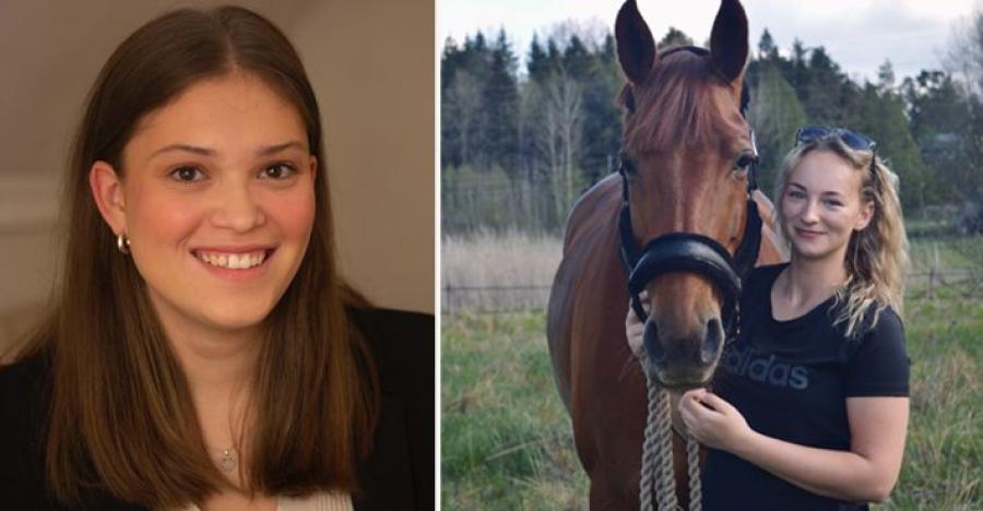 Emilia Aronsson och Malin Axelsson.
