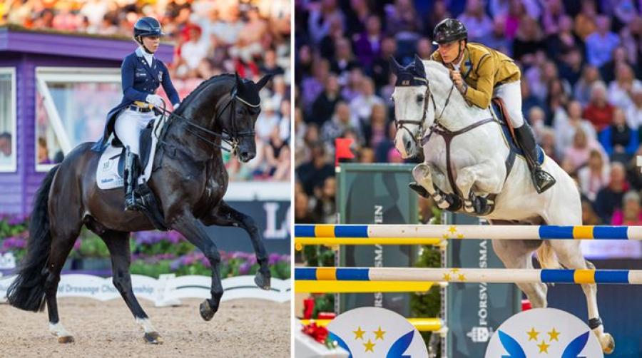 Therese Nilshagen är klar för Lövsta Top 10 och Peder Fredricson kommer till både Elmia och Friends. Arkivfoto: Tomas Holcbecher