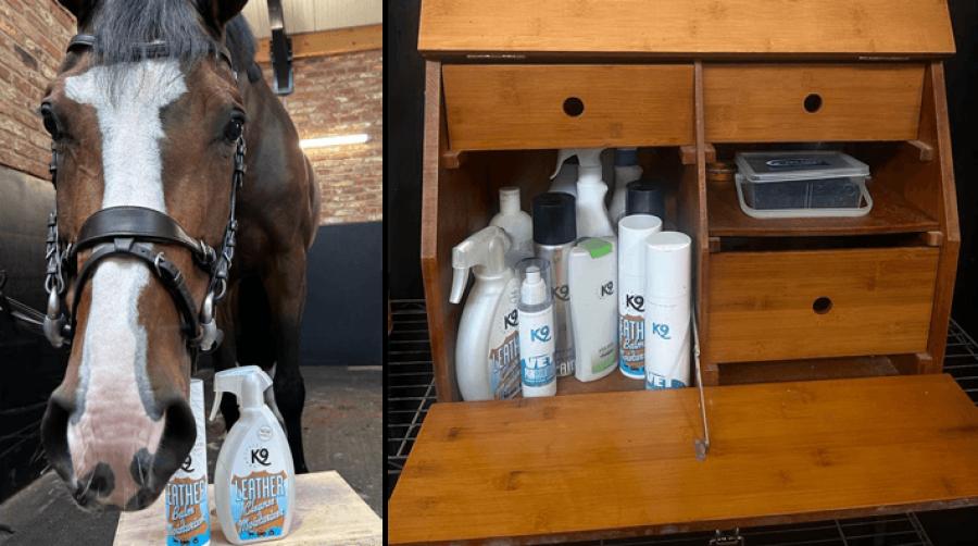 "Hästarna badas innan tävling, annars är det rykt som gäller"